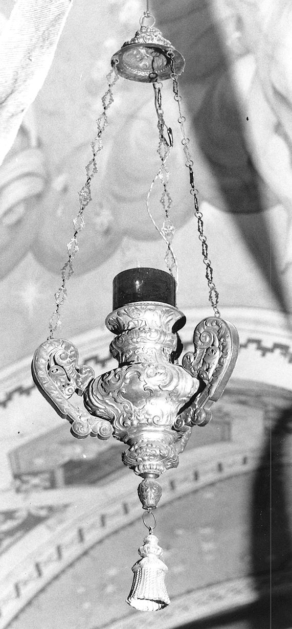 lampada pensile - ambito parmense (sec. XVIII)