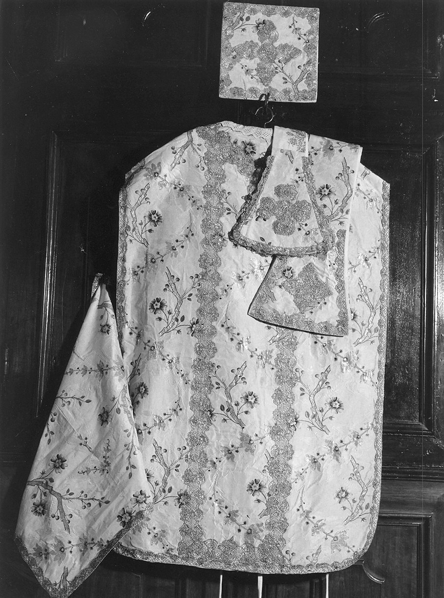 paramento liturgico, insieme - manifattura italiana (metà sec. XVIII)