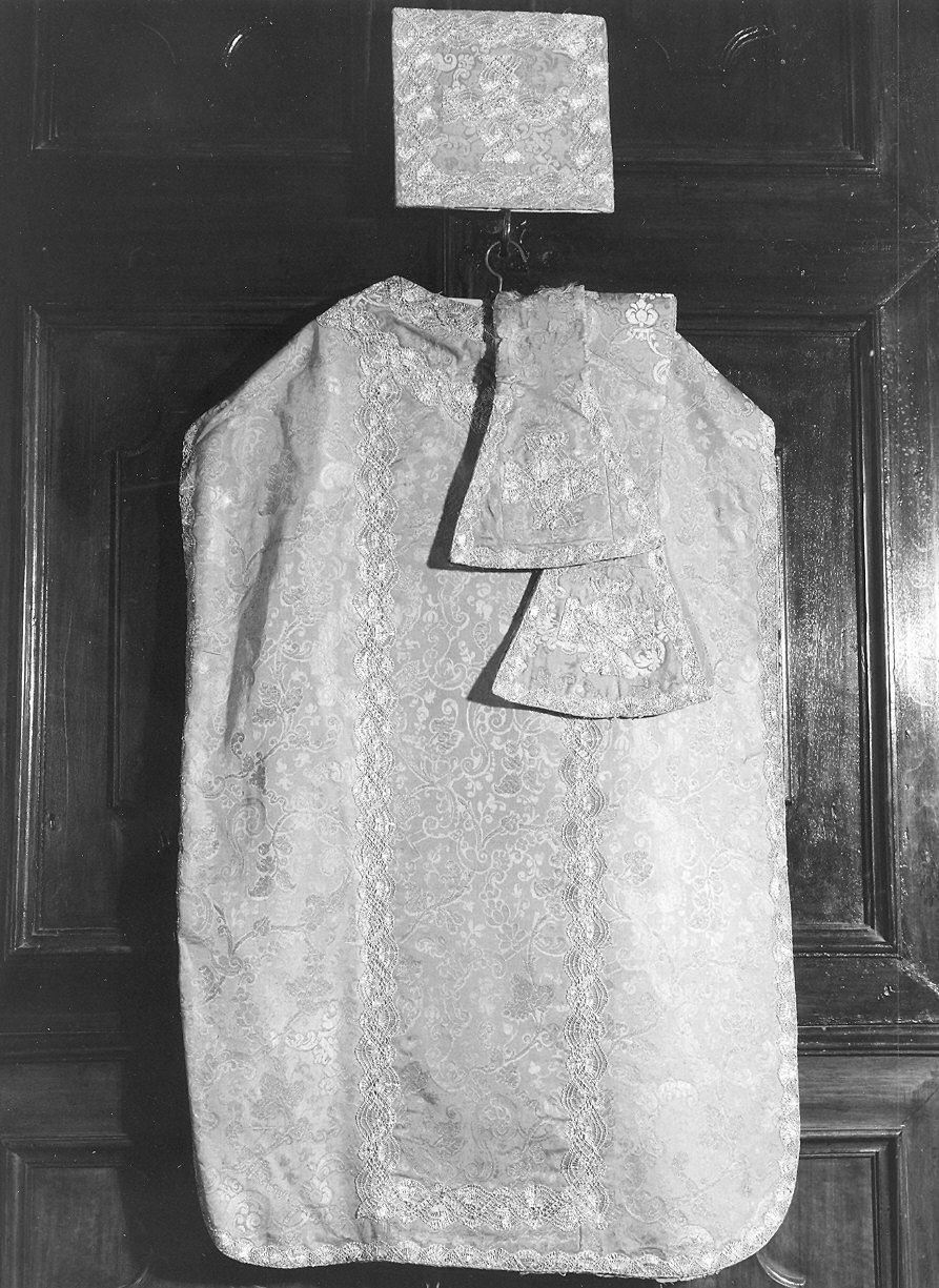 paramento liturgico, insieme - manifattura italiana (prima metà sec. XVIII)