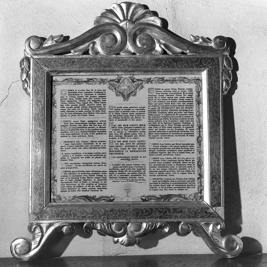 cartagloria, serie - ambito parmense (fine sec. XVIII)