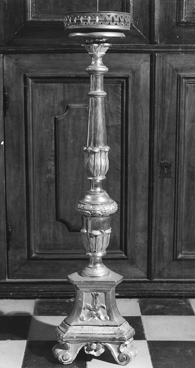 servizio d'altare, insieme - ambito parmense (ultimo quarto sec. XVIII)