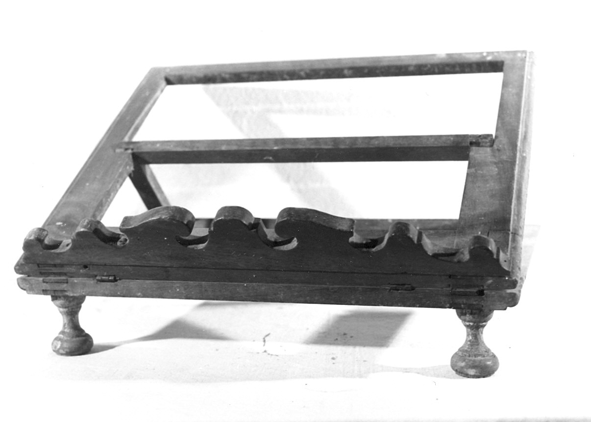 leggio d'altare - ambito parmense (seconda metà sec. XVIII, sec. XIX)