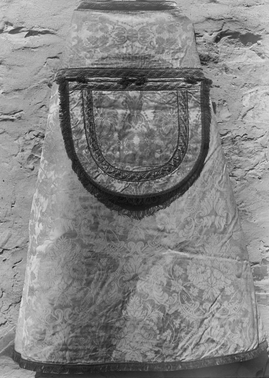 piviale - manifattura italiana (seconda metà sec. XIX)