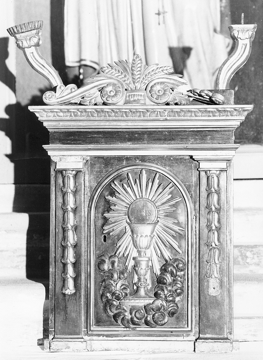 tabernacolo - a tempietto - ambito parmense (seconda metà sec. XVIII)