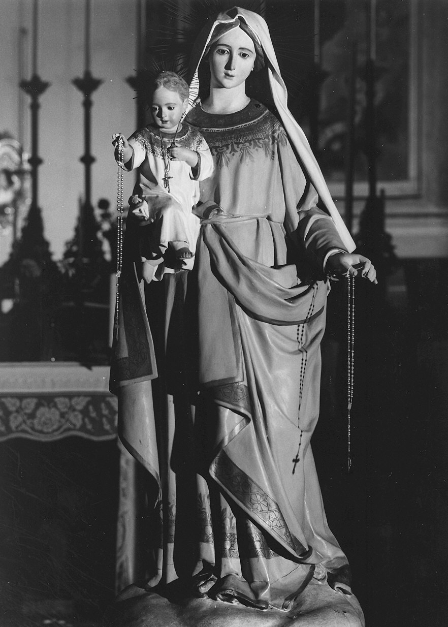 Madonna con Bambino (statua) - produzione Italia settentrionale (primo quarto sec. XX)