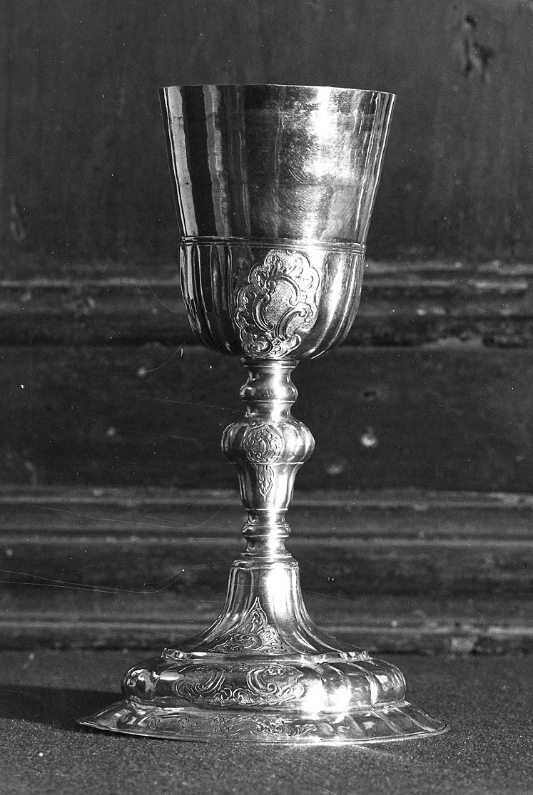 calice - ambito parmense (metà sec. XVIII)