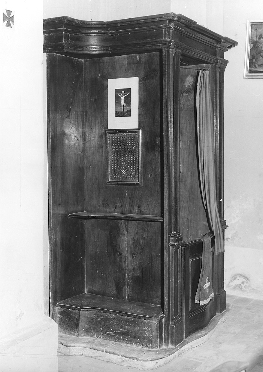 confessionale - ambito parmense (sec. XIX)