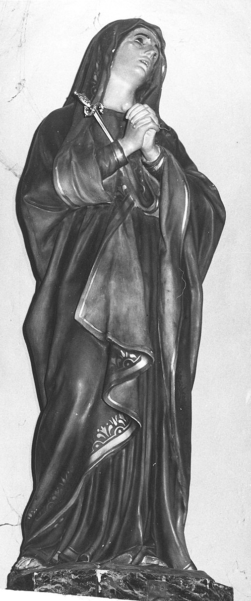 Madonna Addolorata (statua) - produzione Italia settentrionale (seconda metà sec. XIX)