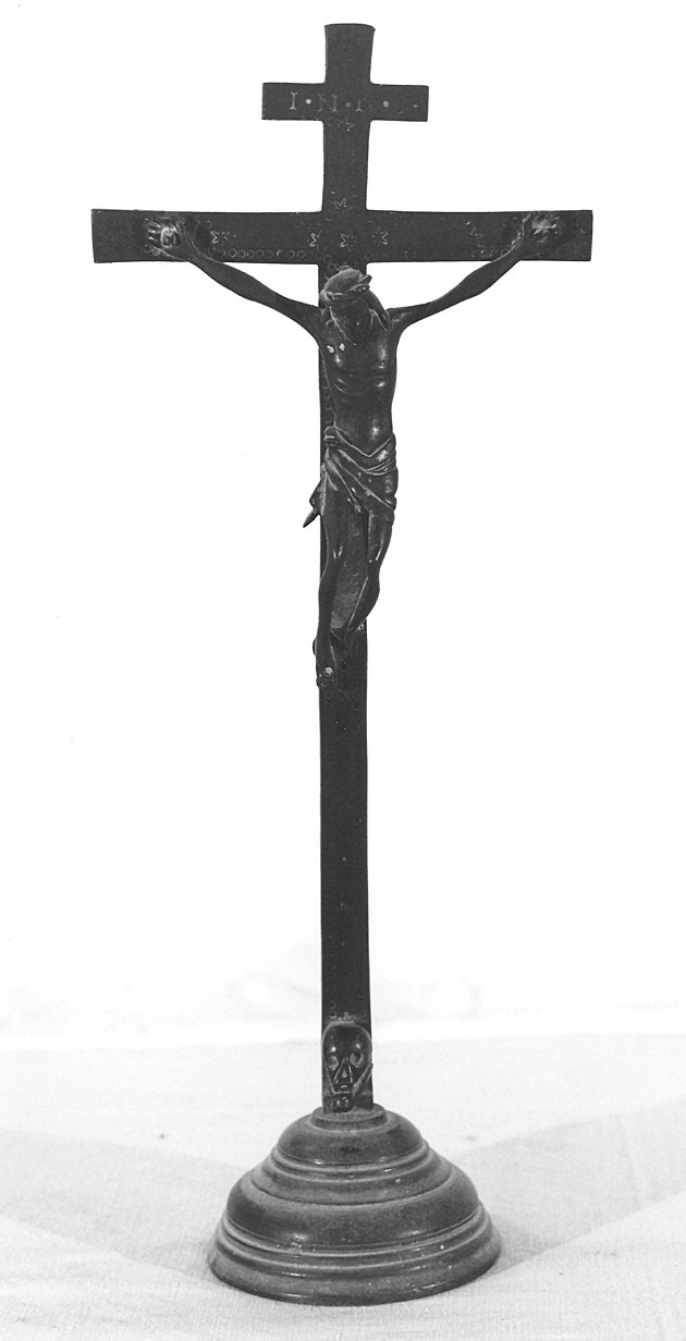 croce d'altare - ambito parmense (seconda metà sec. XIX)