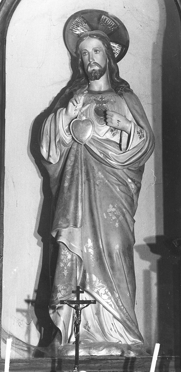 Sacro Cuore di Gesù (statua) - produzione Italia settentrionale (primo quarto sec. XX)