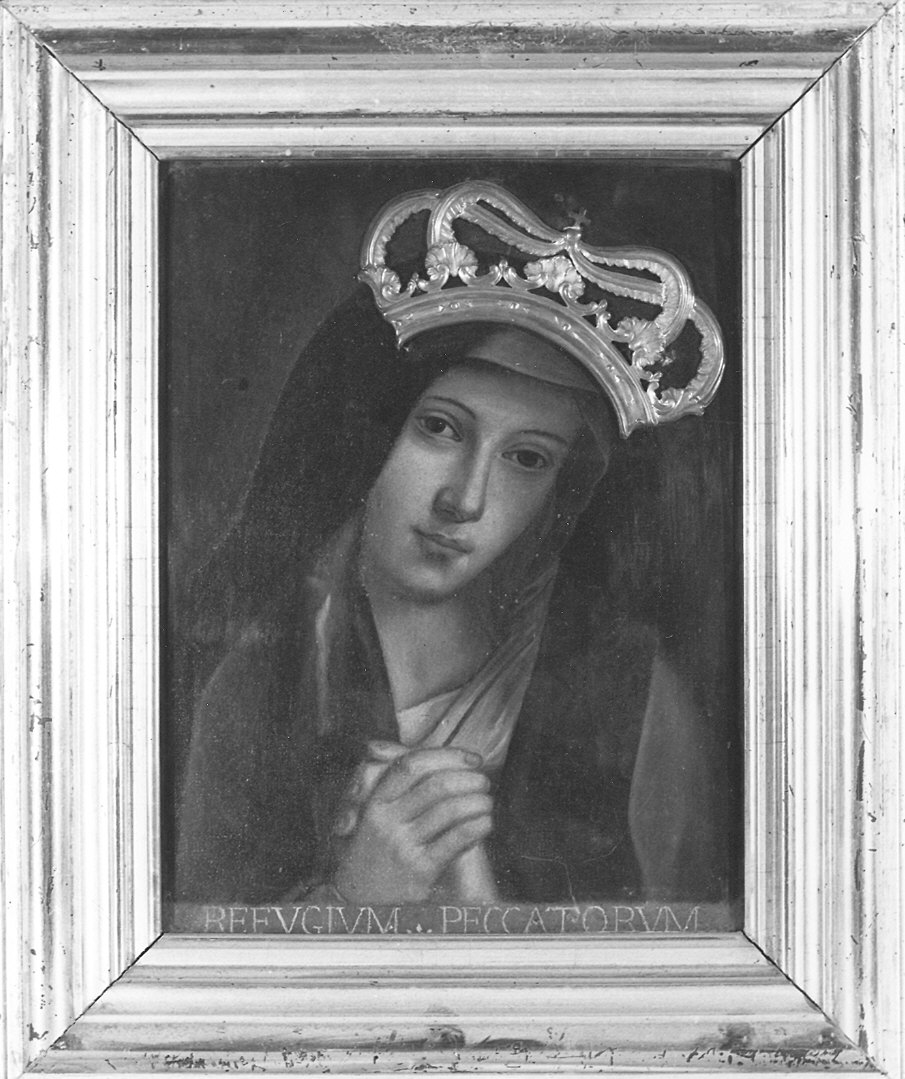 Madonna Addolorata (dipinto) di Parodi Francesco (sec. XIX)