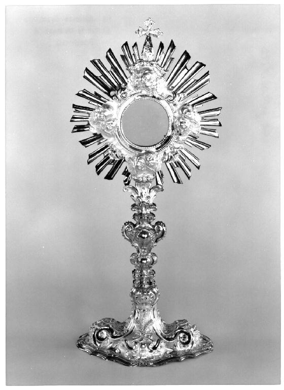 ostensorio - ambito parmense (sec. XVIII)