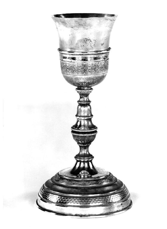 calice - ambito parmense (seconda metà sec. XIX)