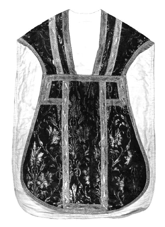 paramento liturgico, insieme - ambito italiano (sec. XIX)