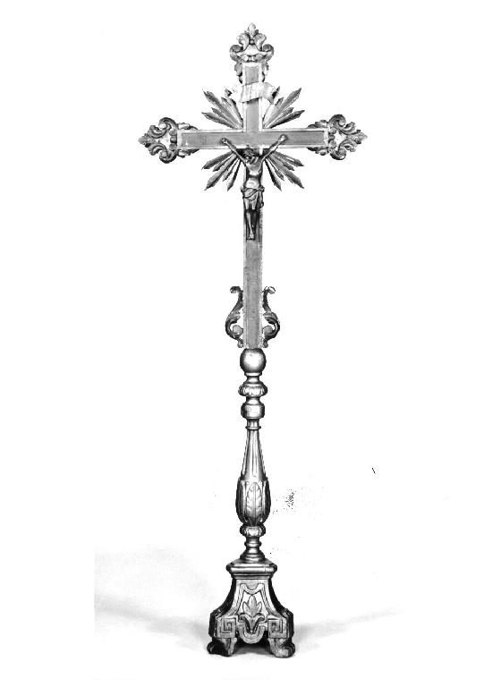 croce d'altare - ambito parmense (secc. XVIII/ XIX)