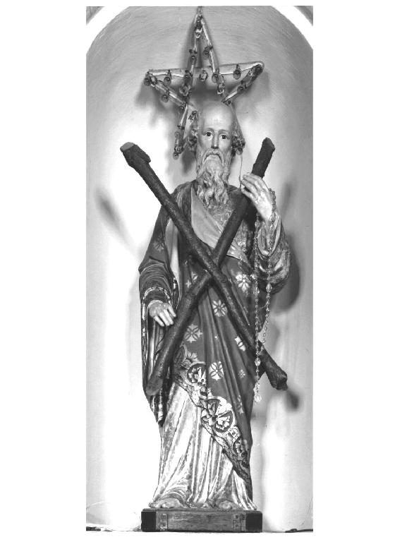 Sant'Andrea (statua) - ambito parmense (?) (secc. XIX/ XX)