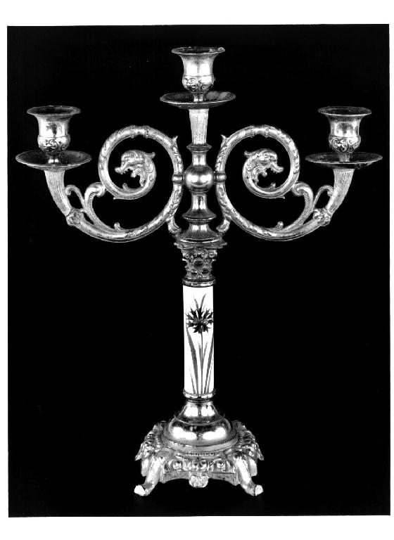 candeliere, serie - ambito parmense (fine/inizio secc. XIX/ XX)