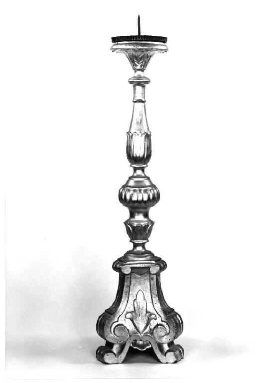 candeliere, serie - ambito parmense (seconda metà sec. XVIII)
