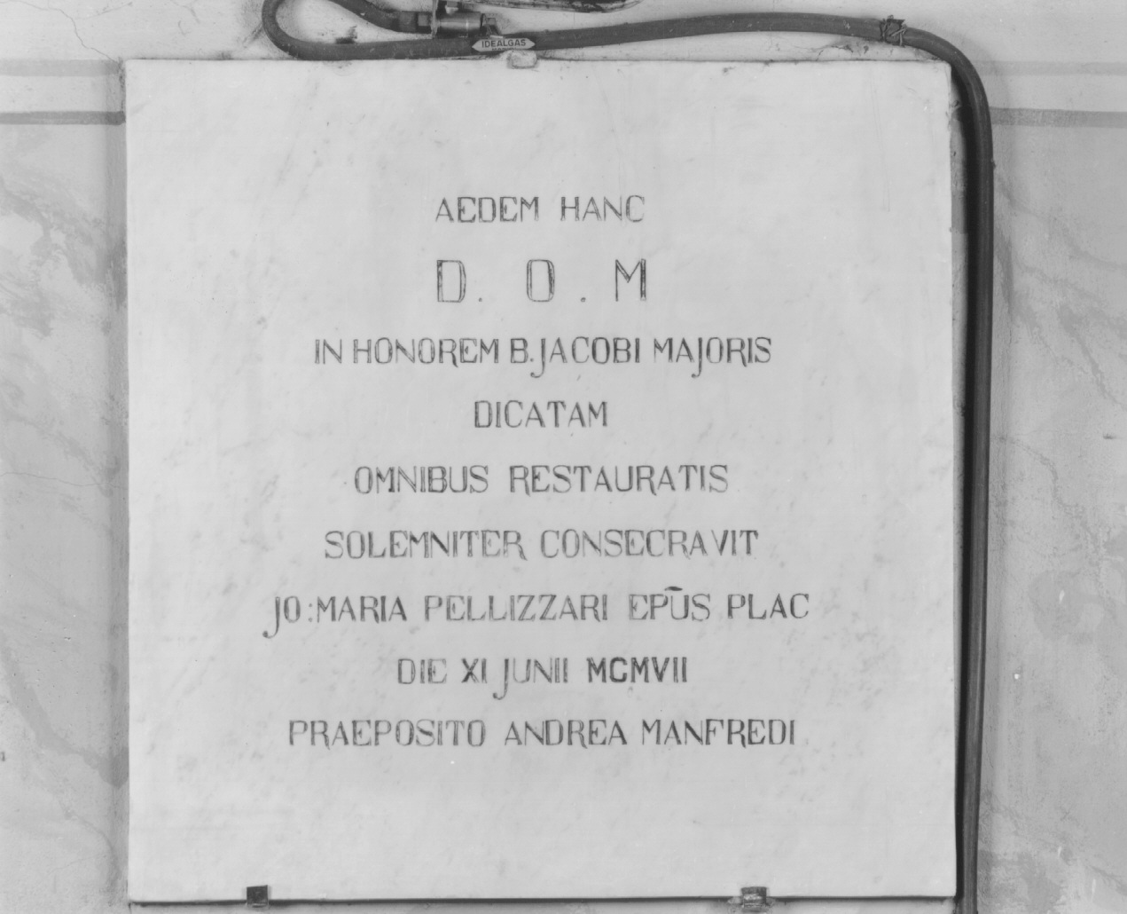 lapide - ambito parmense (sec. XX)