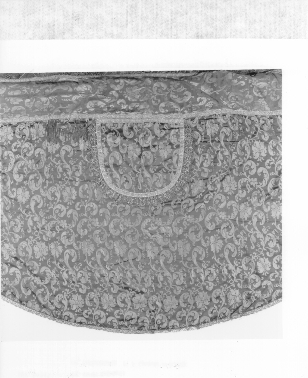 piviale - manifattura italiana (inizio sec. XIX)