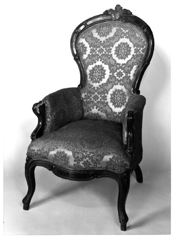 poltrona - ambito italiano (sec. XIX)