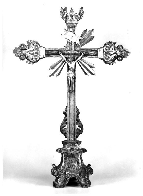 croce d'altare - ambito parmense (sec. XVIII)