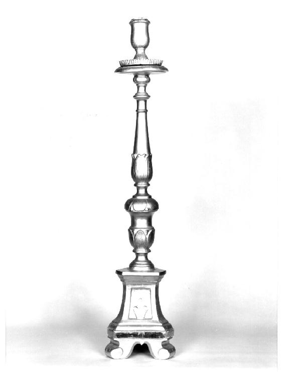 candeliere, serie - ambito parmense (prima metà sec. XIX)