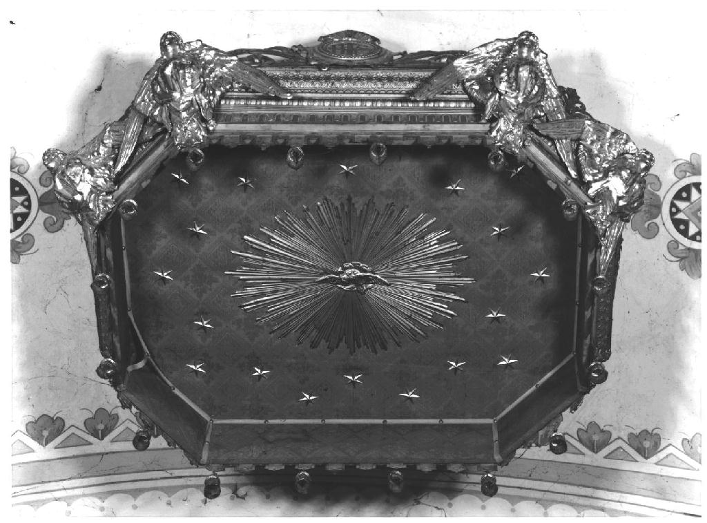 baldacchino d'altare - ambito parmense (inizio sec. XX)