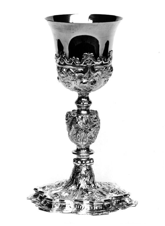 calice - ambito parmense (sec. XVII)