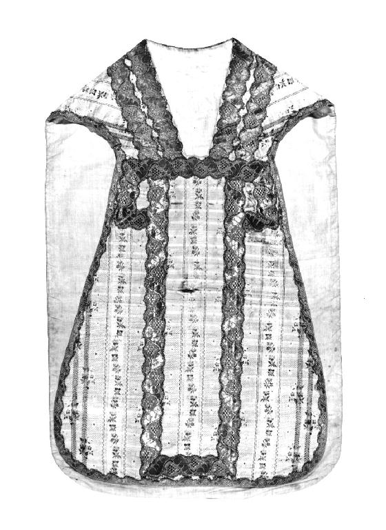 paramento liturgico, insieme - ambito italiano (seconda metà sec. XVIII)