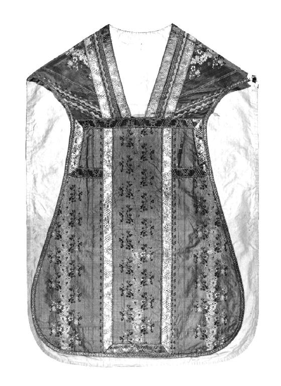 paramento liturgico, insieme - ambito italiano (seconda metà sec. XVIII)