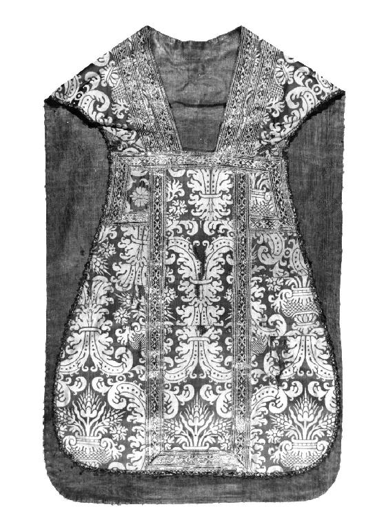 paramento liturgico, insieme - ambito italiano (seconda metà sec. XVIII)