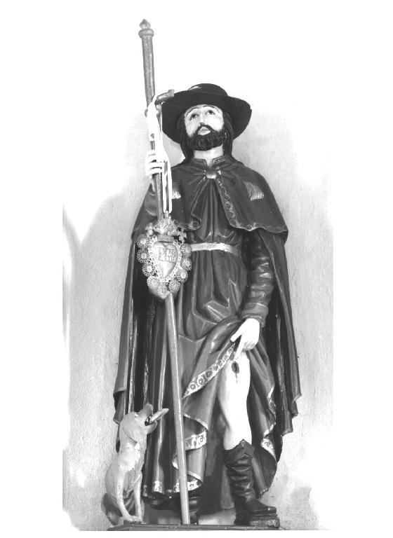 San Rocco (statua) - ambito parmense (sec. XIX)