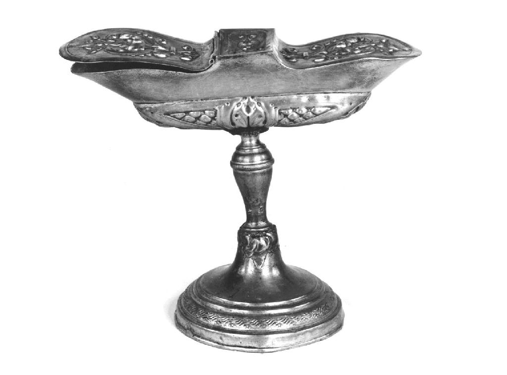 navicella portaincenso - ambito emiliano (sec. XIX)