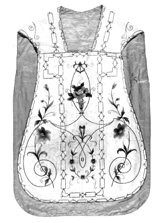 paramento liturgico, insieme - manifattura italiana (fine sec. XIX)