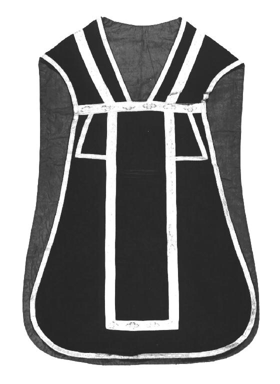 paramento liturgico, insieme - manifattura italiana (seconda metà sec. XIX)