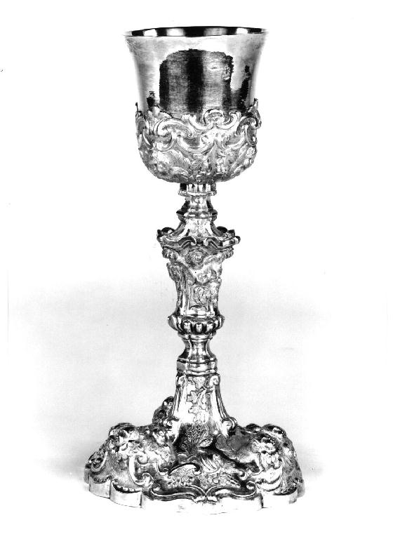 calice - ambito emiliano (prima metà sec. XVIII)