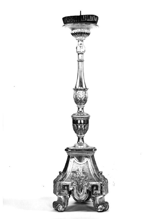 candeliere, serie - ambito parmense (primo quarto sec. XIX)