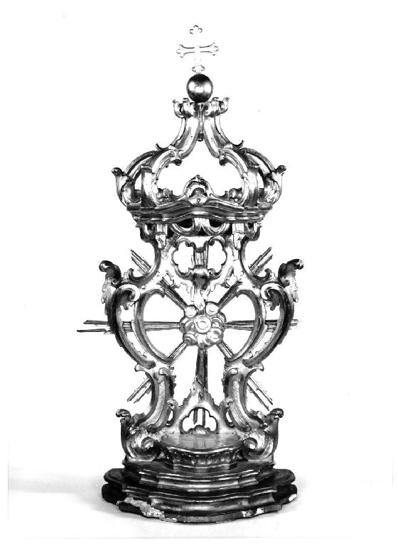 tronetto per esposizione eucaristica - ambito parmense (secc. XVIII/ XIX)