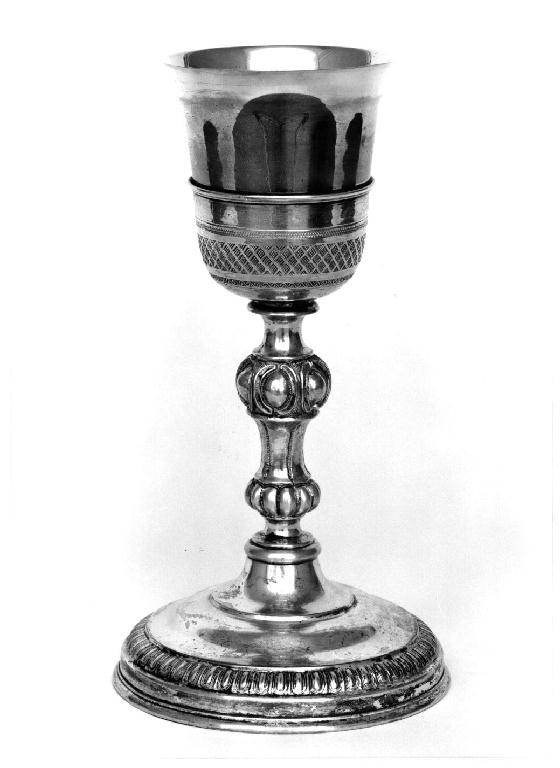 calice - ambito parmense (seconda metà sec. XIX)