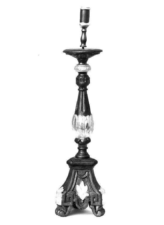 candeliere, serie - ambito parmense (fine/inizio secc. XVII/ XVIII)