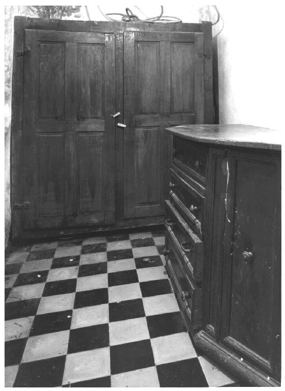 armadio - ambito emiliano (sec. XIX)