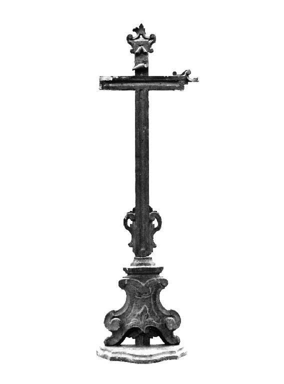croce d'altare - ambito parmense (sec. XVIII)