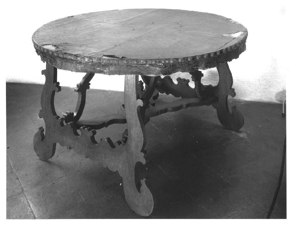 tavolo, opera isolata - ambito iberico (fine sec. XVII)