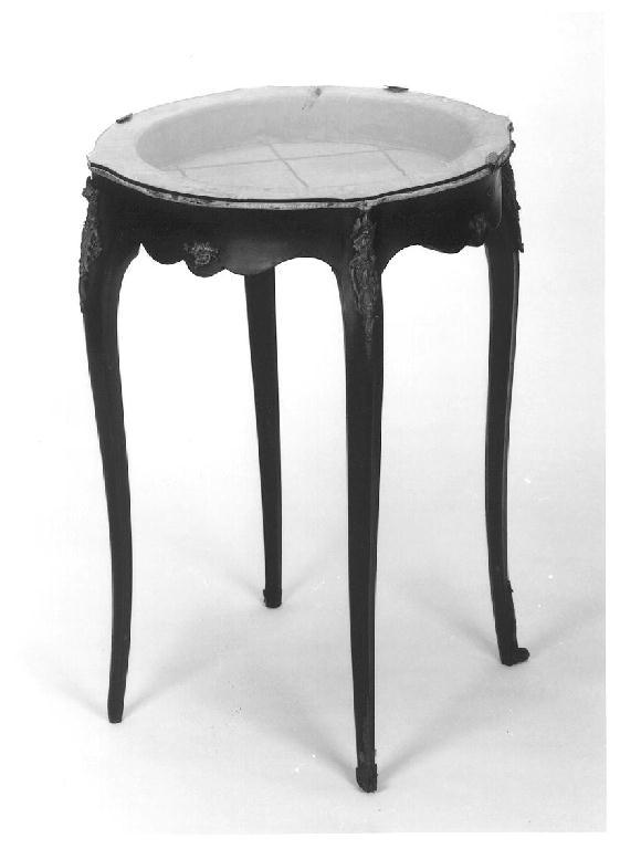 tavolino, opera isolata - manifattura parmense (metà sec. XIX)