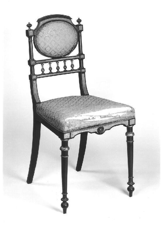 sedia, serie - manifattura parmense (fine sec. XIX)