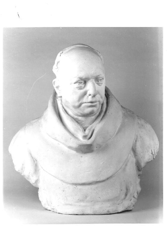 Ritratto di Ireneo Affò, ritratto d'uomo (scultura, opera isolata) - manifattura parmense (prima metà sec. XIX)
