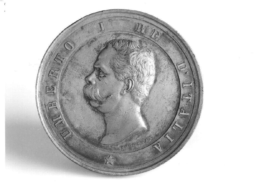 medaglia, opera isolata di Speranza Filippo (seconda metà sec. XIX)