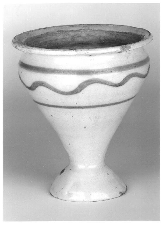 vasetto, opera isolata - manifattura italiana (?) (sec. XIX)