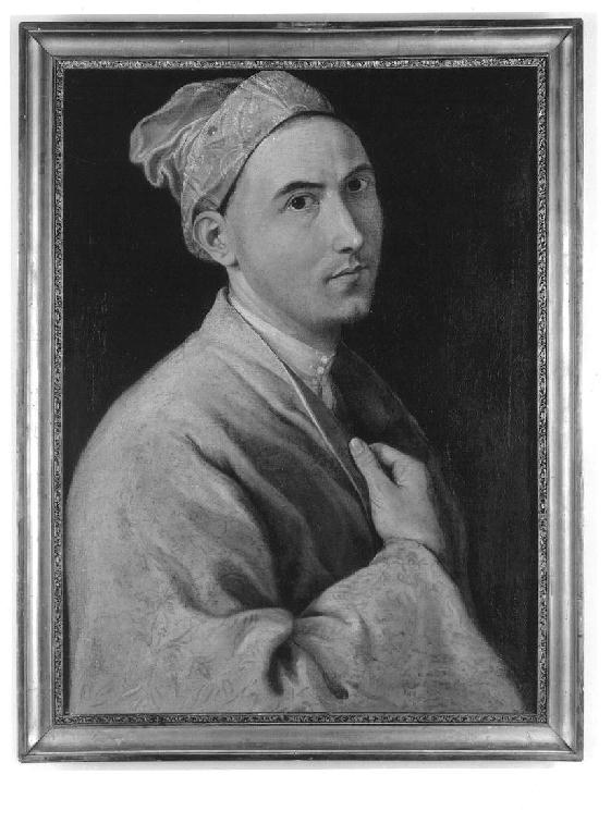 Autoritratto di Don Pietro Balestra, ritratto d'uomo (dipinto, opera isolata) di Balestra Pietro (prima metà sec. XVIII)